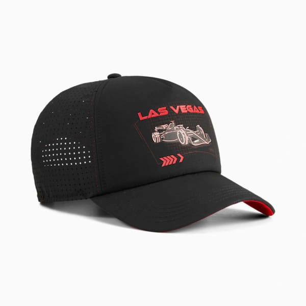 F1 Las Vegas Trucker Hat: Zažijte Las Vegas s PUMOU, rychlostí a stylem!