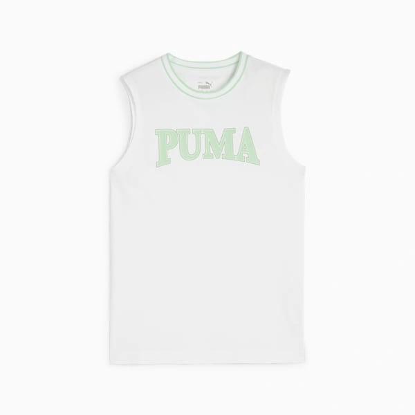 PUMA SQUAD Léto Pro Velké Děti: Stylový Top pro Dobrodružství |  Perfektní PUMA Look – Jen Pro Vás!